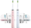 Diamond Clean Rechargeable Toothbrush 2-Pack Pink/White