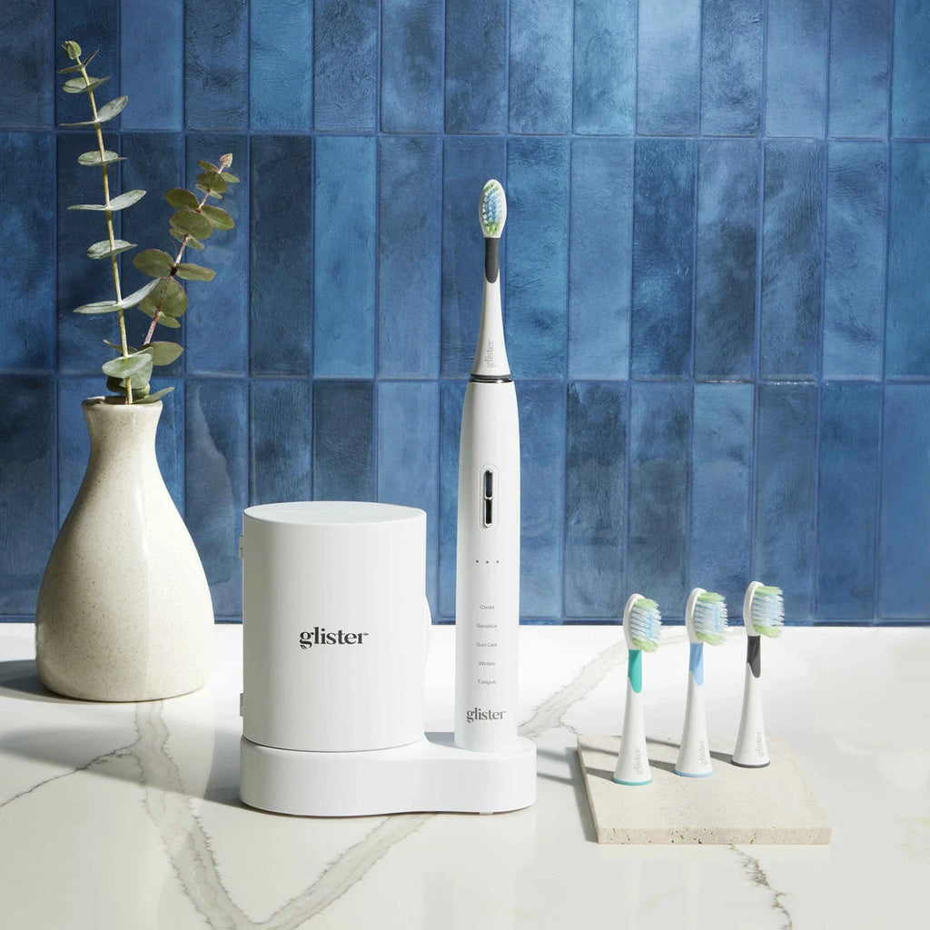 Multi-Action Power Toothbrush - Rechargeable, 3-Step Oral Care System